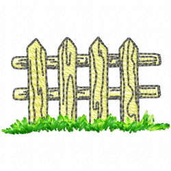 Garden Barriers Embroidery Design 11 Garden Barriers Embroidery Design 11